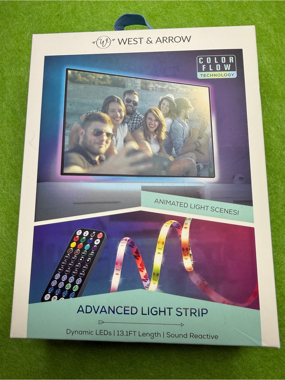 Advanced Color Flow LED Light Strip - White